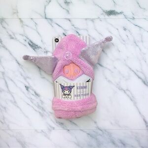 Primarink Purple with Purple  Glitter Hair Turban